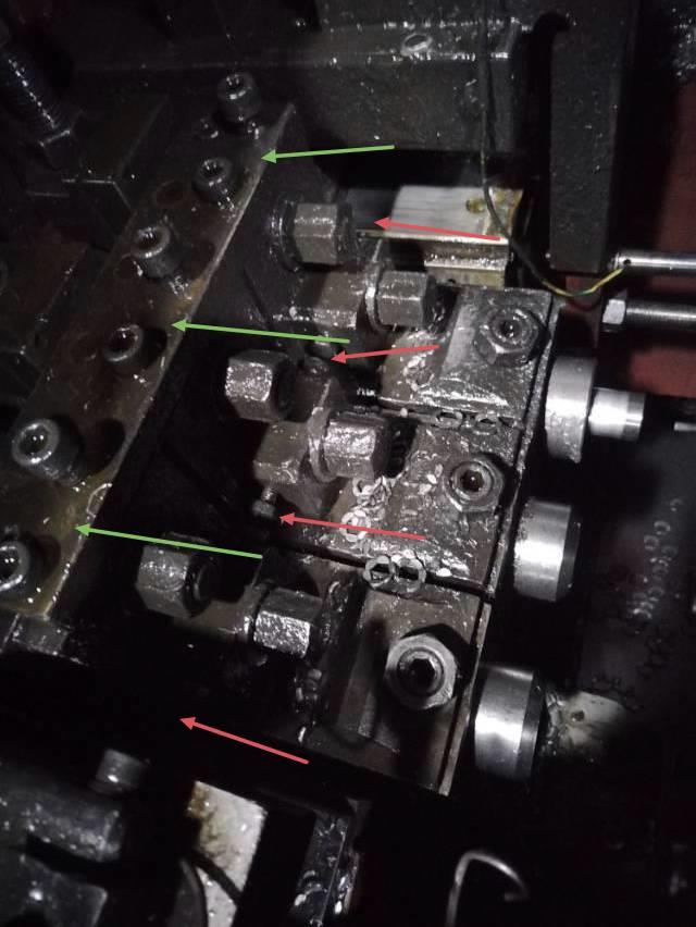 海星机冲模座调节？