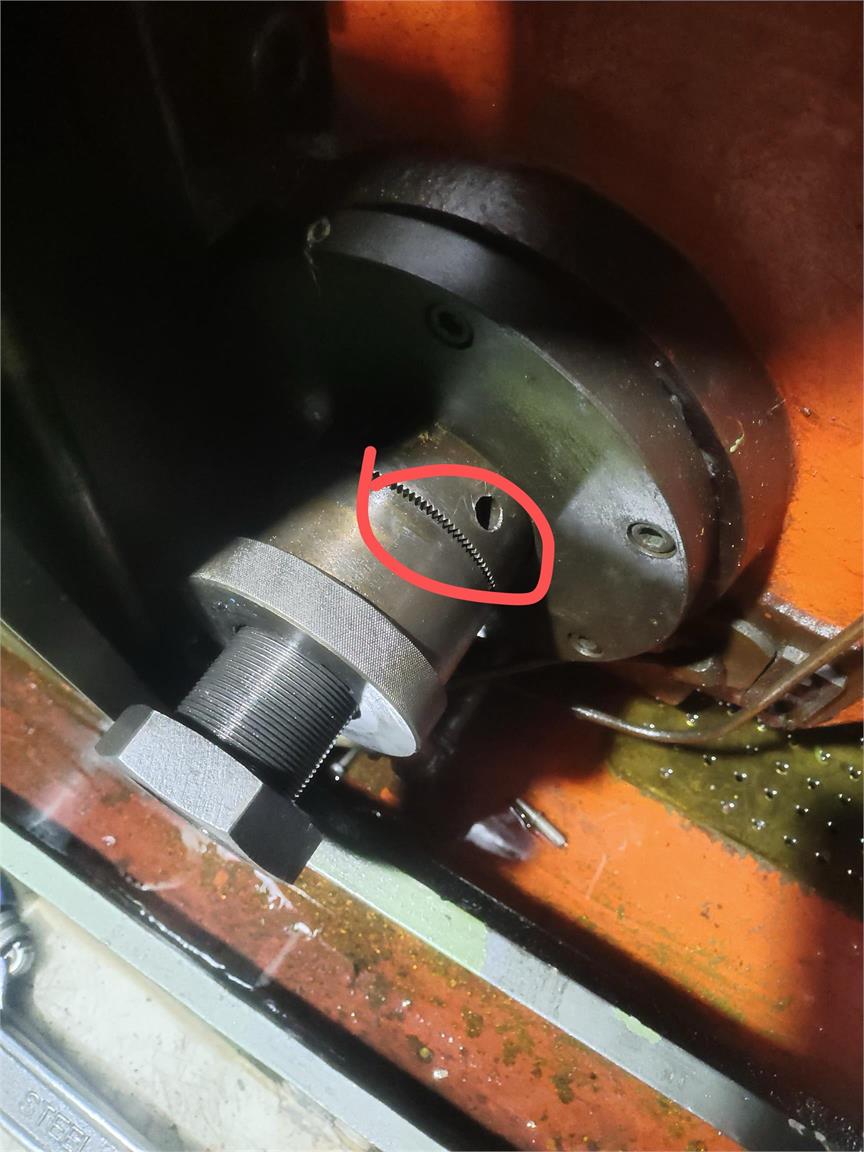 无牌机64冷镦机 切边凸轮调节?