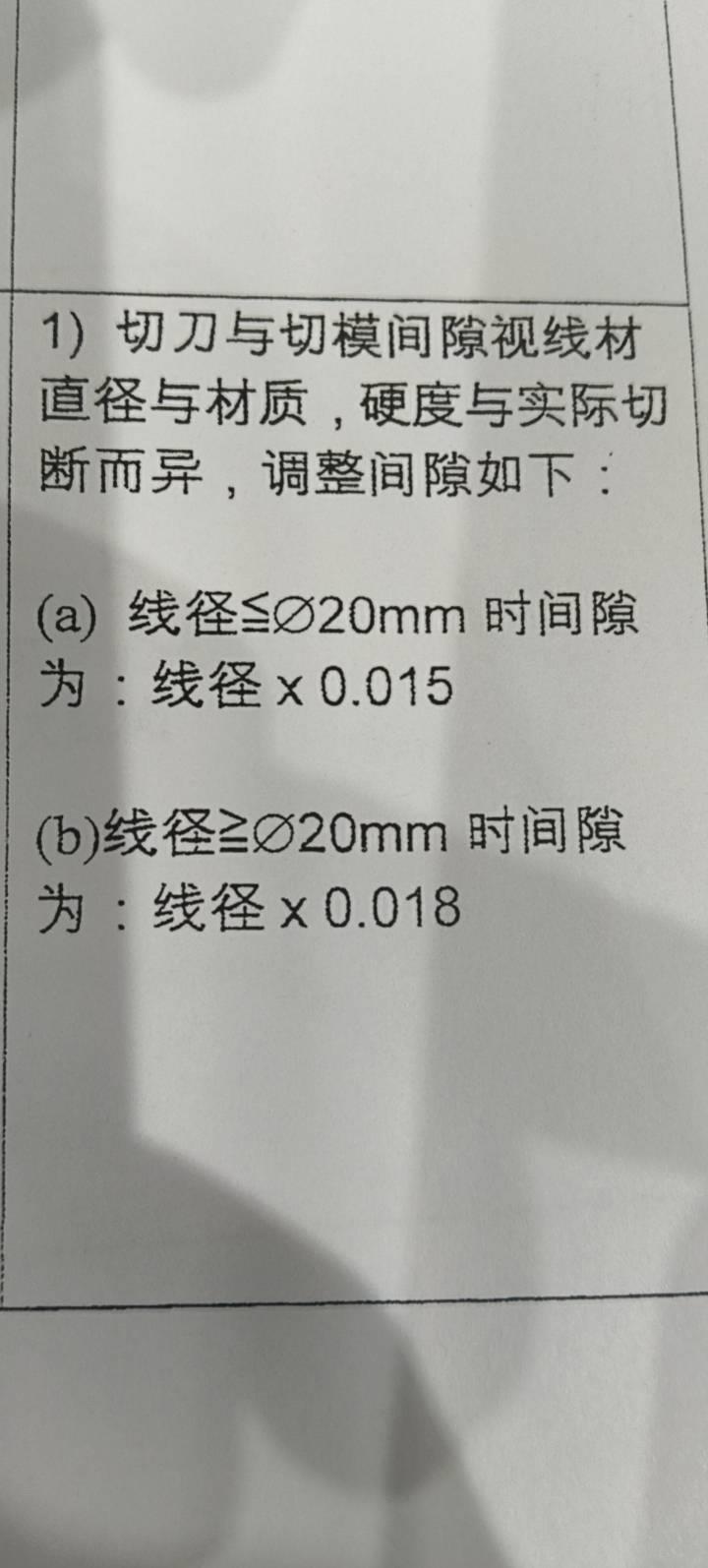 冷镦铜料内外刀间隙多少合适？